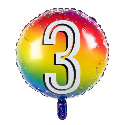 St. Folieballon '3' (Ø 45 cm)