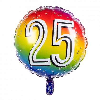 St. Folieballon '25' (Ø 45 cm)