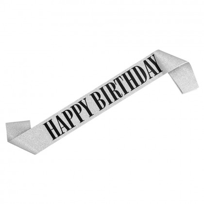 Sjerp 'Happy Birthday' zilver