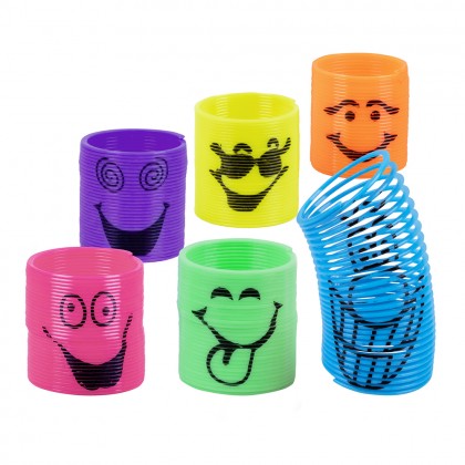 Set 6 trapveren Smile 6 kleuren (3 cm)