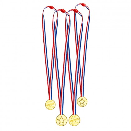Set 4 medailles (Ø 3.5 cm)