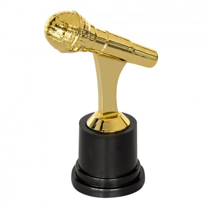 Microfoon-trofee (12 cm)