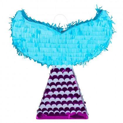 Piñata Zeemeerminnenstaart (45 x 40 x 9 cm)