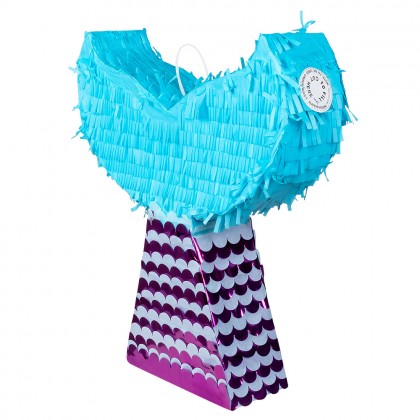 Piñata Zeemeerminnenstaart (45 x 40 x 9 cm)