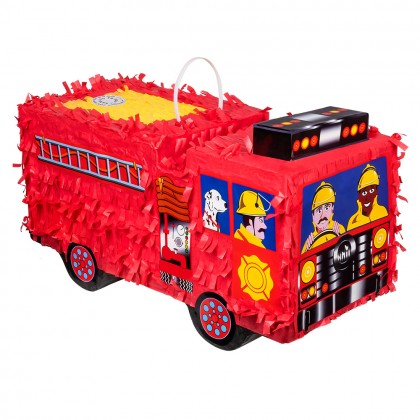 Piñata Brandweerwagen (43 x 24 x 18 cm)