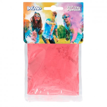 Festival kleurpoeder 70 g roze