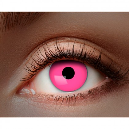 Paar maandlenzen UV flash roze