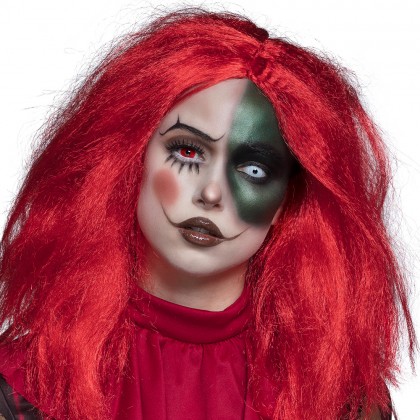 Paar 3-maands duolenzen Creepy clown