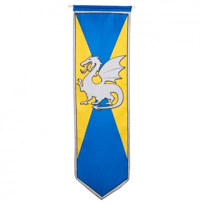 Banier Knights & Dragons 2 ass. (100 x 30 cm)