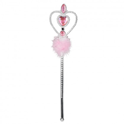Toverstafje Anna roze (32 cm)
