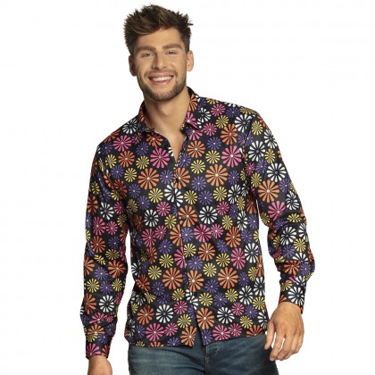 Shirt Flower power (XXL)