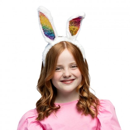 Diadeem Rainbow bunny