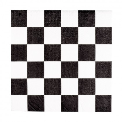 Set 20 papieren servetten Racing (33 x 33 cm)