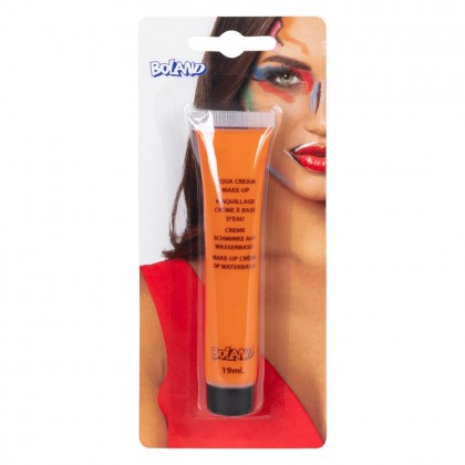 Tube schmink op waterbasis oranje (19 ml)