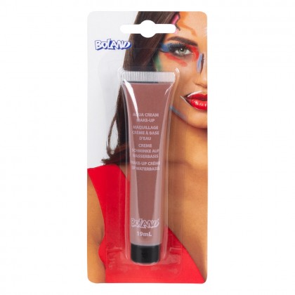 Tube schmink op waterbasis bruin (19 ml)