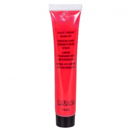 Tube schmink op waterbasis rood Halloween (19 ml)