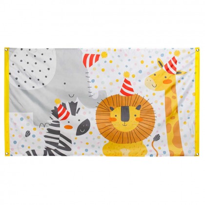 Polyester vlag Safari (90 x 150 cm)