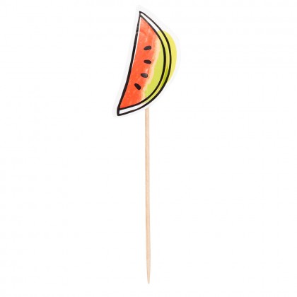 Set 12 cocktailprikkers Fruit (12 cm)