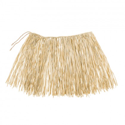 Hawaïrokje Raffia naturel (40 cm)
