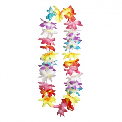 Hawaïkrans Zomerflits (met LED-lampjes)