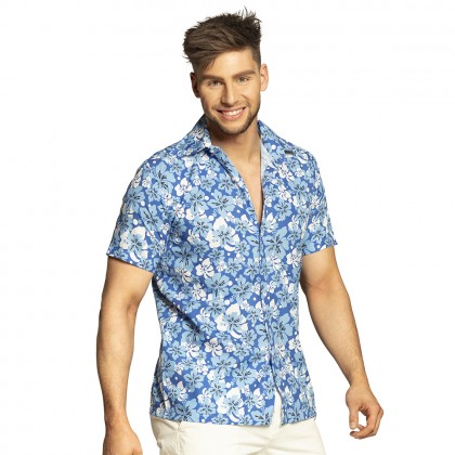 Shirt Hawaï 3 kleuren ass. (L)