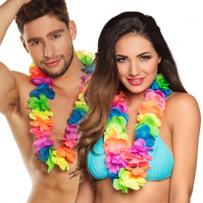 Hawaïkrans Ohana deluxe veelkleurig