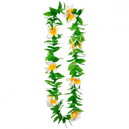 Hawaïkrans Lulani wit