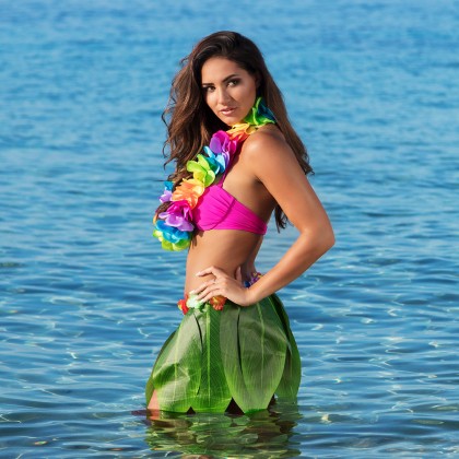 Hawaïkrans Rainbow deluxe XL