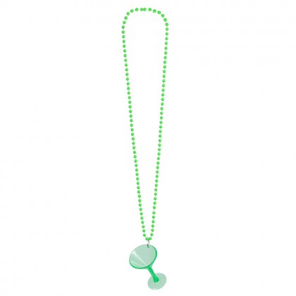 Ketting Cocktail shotglaasje 3 kleuren ass. UV