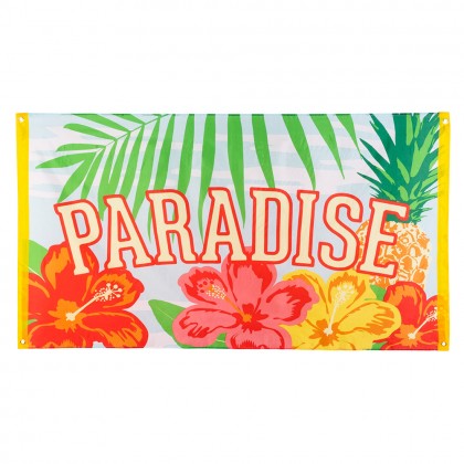 Polyester vlag 'Paradise' (90 x 150 cm)
