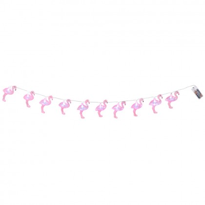 LED lichtsnoer Flamingo (140 cm)