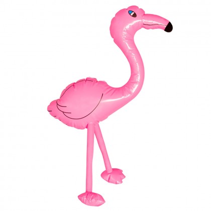 Opblaasbare flamingo (60 cm)