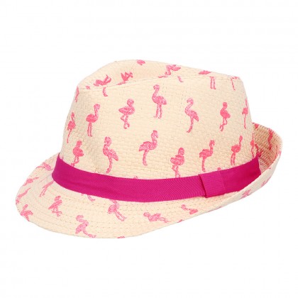 Hoed Sparkling flamingos