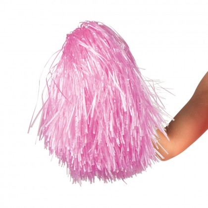 Pompom roze deluxe (50 cm)