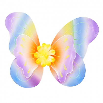 Vleugels Iris veelkleurig (40 x 44 cm)