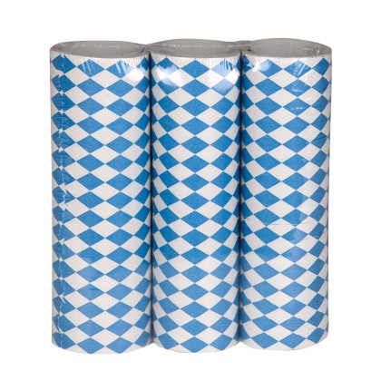 Set 3 rollen papieren serpentines Beieren (4 m) brandvertragend