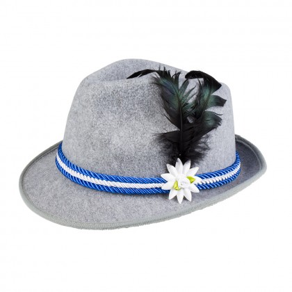 Hoed bierfeest blauw