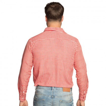 Shirt Bierfeest rood/wit (XL)