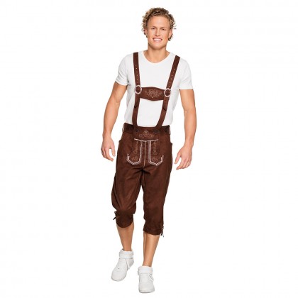 Lederhose Jan lang (L/XL)
