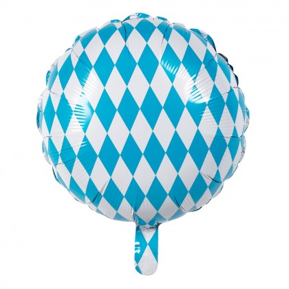 Folieballon Beieren dubbelzijdig (Ø 45 cm)