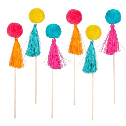 Set 6 cocktailprikkers Lima (18 cm)