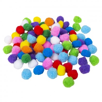 Set 100 knutselballetjes (2 cm)