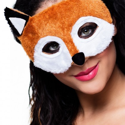 Pluchen halfmasker Vos