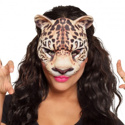 EVA halfmasker Luipaard