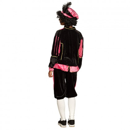 Volwassenenkostuum Piet roze (L)