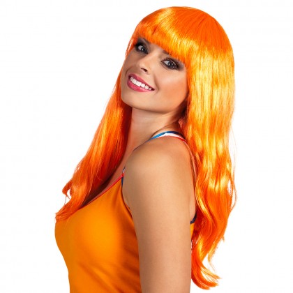 St. Pruik Chique Oranje