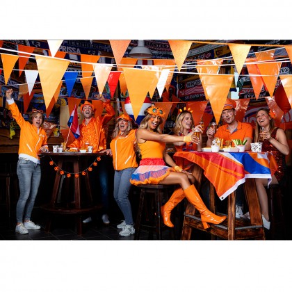 St. Led-tiara Party oranje