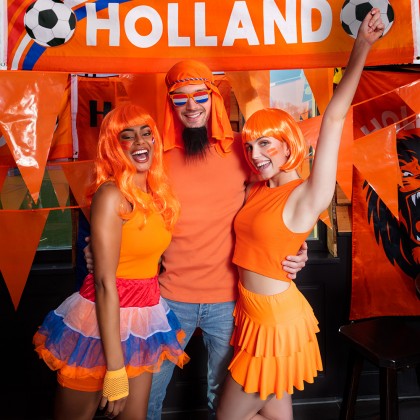 Polyester vlag Brullende leeuw 'Holland' (90 x 150 cm)