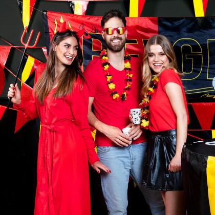 Polyester banner 'Belgium' (74 x 220 cm)