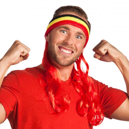 St. Hoofdband België met rood haar
